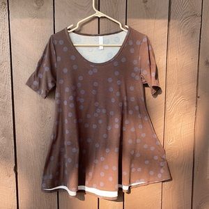 LuLaRoe long flared shirt